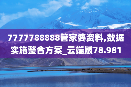 7777788888管家婆资料,数据实施整合方案_云端版78.981