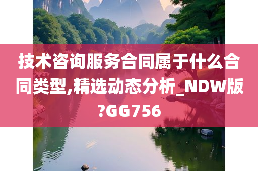 技术咨询服务合同属于什么合同类型,精选动态分析_NDW版?GG756