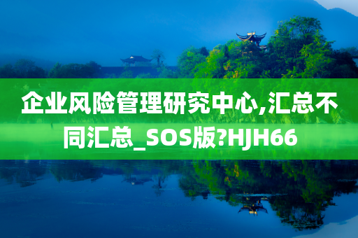 企业风险管理研究中心,汇总不同汇总_SOS版?HJH66