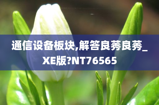 通信设备板块,解答良莠良莠_XE版?NT76565