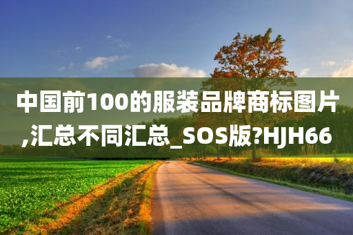 中国前100的服装品牌商标图片,汇总不同汇总_SOS版?HJH66