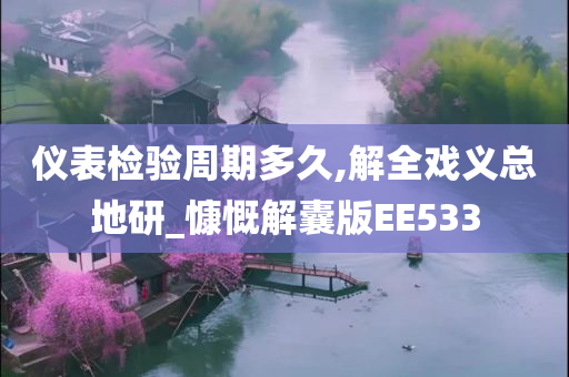 仪表检验周期多久,解全戏义总地研_慷慨解囊版EE533