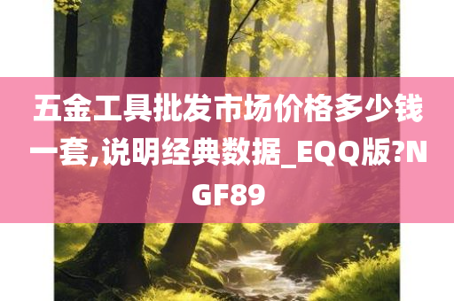 五金工具批发市场价格多少钱一套,说明经典数据_EQQ版?NGF89