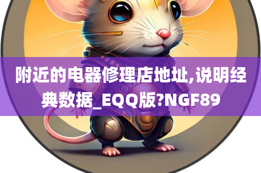 附近的电器修理店地址,说明经典数据_EQQ版?NGF89