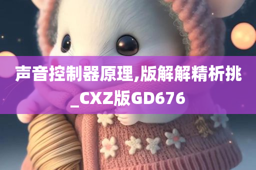 声音控制器原理,版解解精析挑_CXZ版GD676