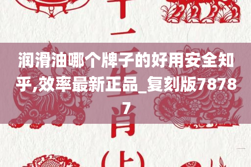 润滑油哪个牌子的好用安全知乎,效率最新正品_复刻版78787