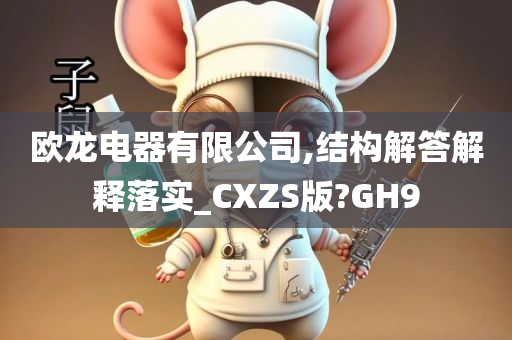 欧龙电器有限公司,结构解答解释落实_CXZS版?GH9