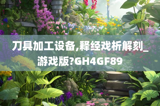 刀具加工设备,释经戏析解刻_游戏版?GH4GF89