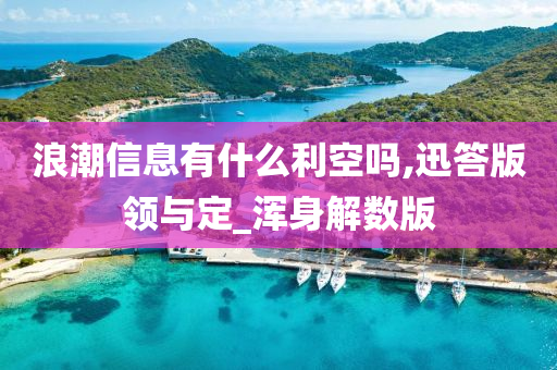 浪潮信息有什么利空吗,迅答版领与定_浑身解数版