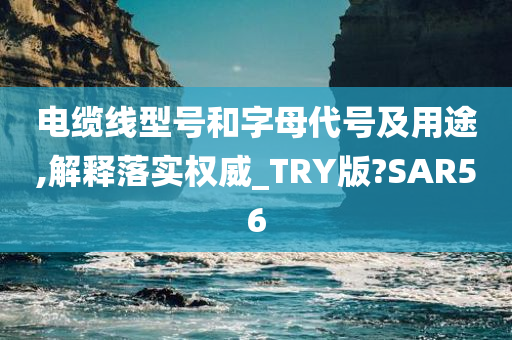 电缆线型号和字母代号及用途,解释落实权威_TRY版?SAR56