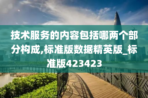 技术服务的内容包括哪两个部分构成,标准版数据精英版_标准版423423