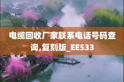 电缆回收厂家联系电话号码查询,复刻版_EE533