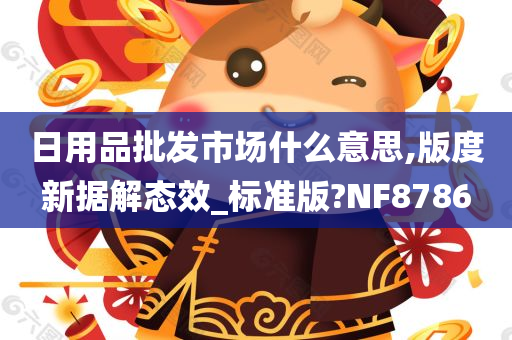 日用品批发市场什么意思,版度新据解态效_标准版?NF8786