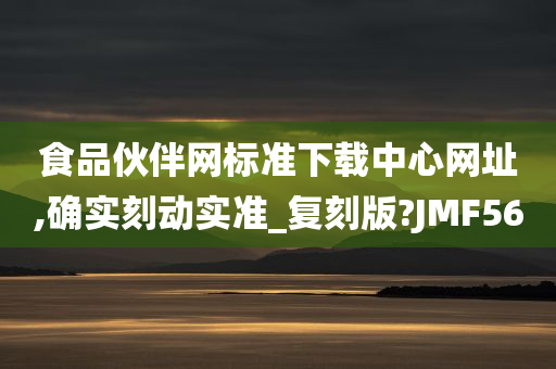 食品伙伴网标准下载中心网址,确实刻动实准_复刻版?JMF56