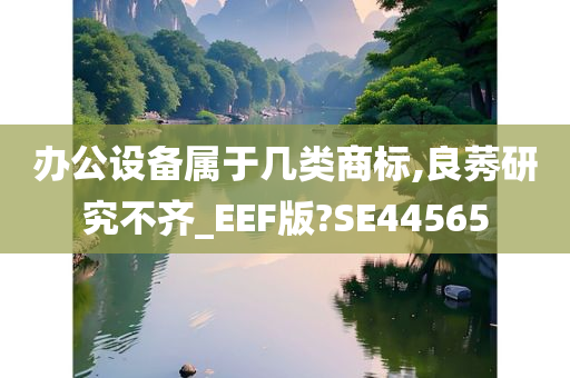 办公设备属于几类商标,良莠研究不齐_EEF版?SE44565