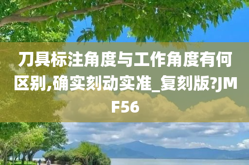 刀具标注角度与工作角度有何区别,确实刻动实准_复刻版?JMF56