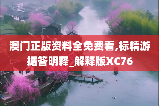 澳门正版资料全免费看,标精游据答明释_解释版XC76