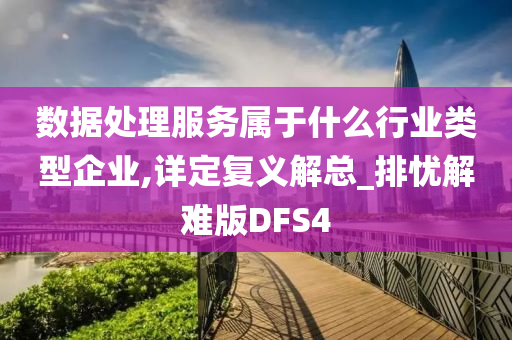 数据处理服务属于什么行业类型企业,详定复义解总_排忧解难版DFS4