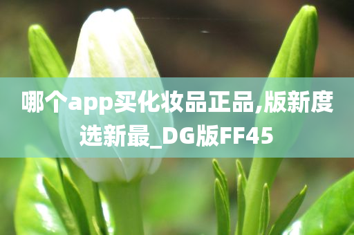 哪个app买化妆品正品,版新度选新最_DG版FF45