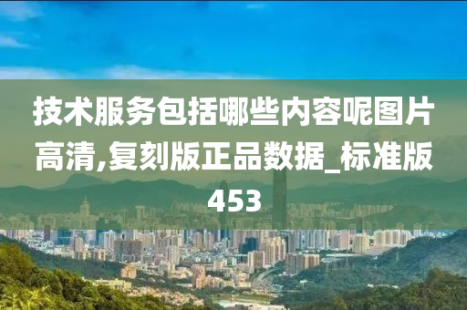 技术服务包括哪些内容呢图片高清,复刻版正品数据_标准版453