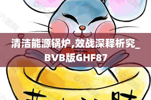 清洁能源锅炉,效战深释析究_BVB版GHF87