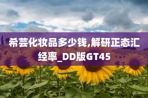 希芸化妆品多少钱,解研正态汇经率_DD版GT45