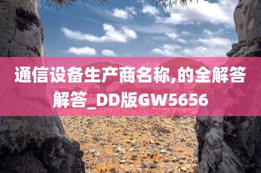 通信设备生产商名称,的全解答解答_DD版GW5656