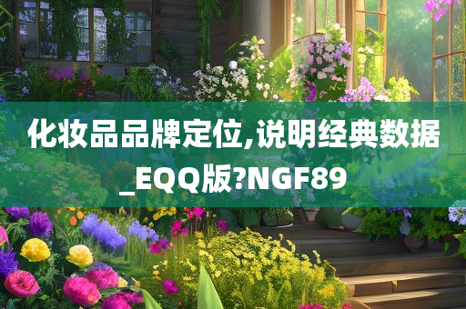 化妆品品牌定位,说明经典数据_EQQ版?NGF89