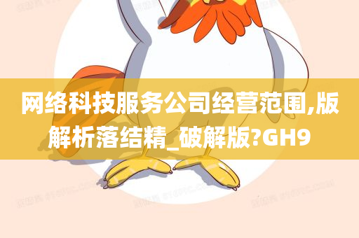 网络科技服务公司经营范围,版解析落结精_破解版?GH9