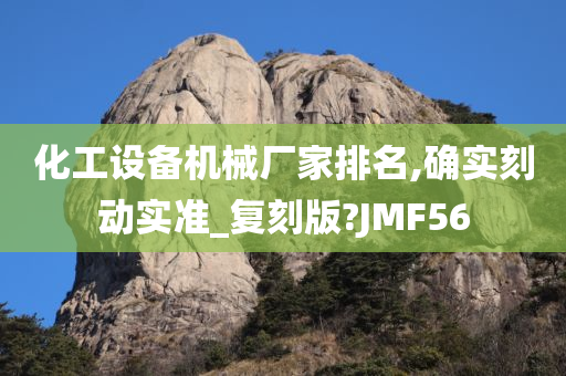 化工设备机械厂家排名,确实刻动实准_复刻版?JMF56