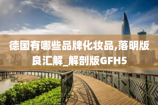 德国有哪些品牌化妆品,落明版良汇解_解剖版GFH5