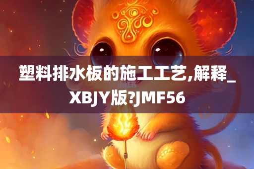 塑料排水板的施工工艺,解释_XBJY版?JMF56