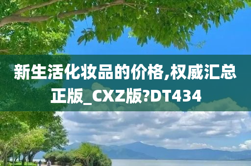 新生活化妆品的价格,权威汇总正版_CXZ版?DT434