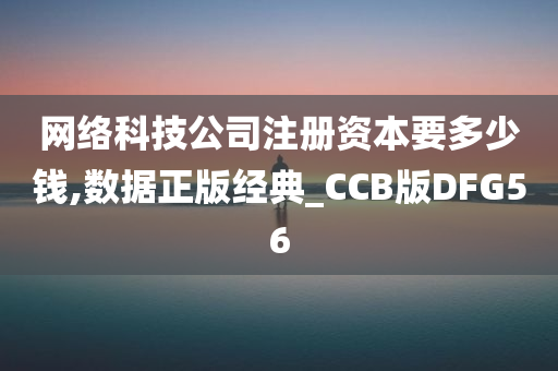 网络科技公司注册资本要多少钱,数据正版经典_CCB版DFG56