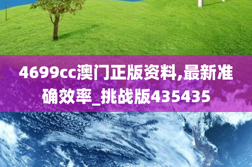 4699cc澳门正版资料,最新准确效率_挑战版435435