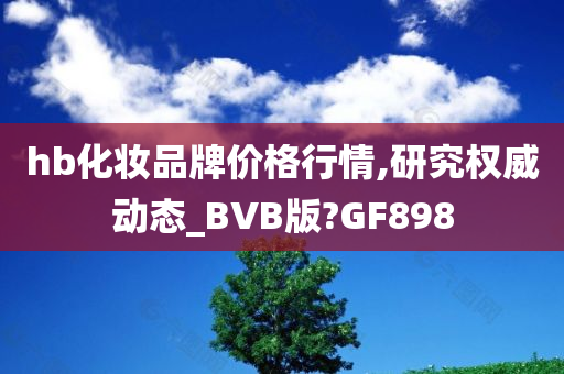 hb化妆品牌价格行情,研究权威动态_BVB版?GF898