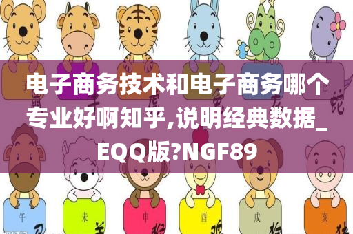 电子商务技术和电子商务哪个专业好啊知乎,说明经典数据_EQQ版?NGF89