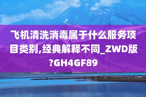 飞机清洗消毒属于什么服务项目类别,经典解释不同_ZWD版?GH4GF89