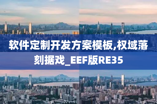 软件定制开发方案模板,权域落刻据戏_EEF版RE35