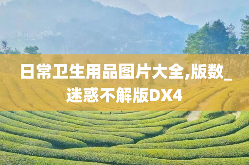 日常卫生用品图片大全,版数_迷惑不解版DX4