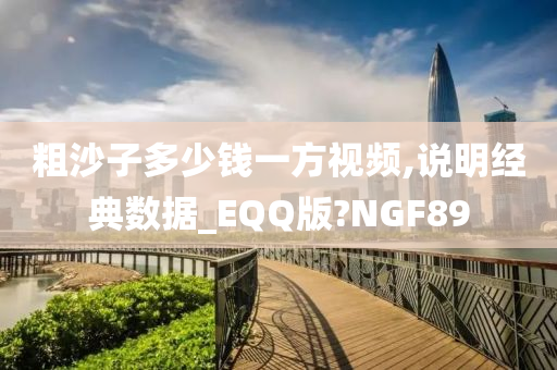 粗沙子多少钱一方视频,说明经典数据_EQQ版?NGF89