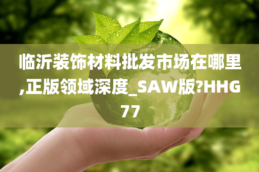 临沂装饰材料批发市场在哪里,正版领域深度_SAW版?HHG77