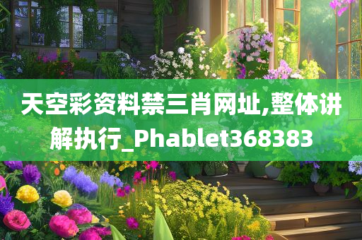 天空彩资料禁三肖网址,整体讲解执行_Phablet368383