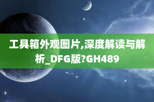 工具箱外观图片,深度解读与解析_DFG版?GH489