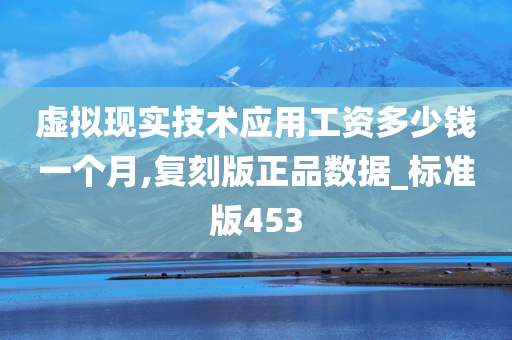 虚拟现实技术应用工资多少钱一个月,复刻版正品数据_标准版453