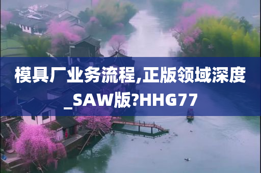 模具厂业务流程,正版领域深度_SAW版?HHG77