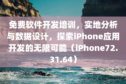 免费软件开发培训，实地分析与数据设计，探索iPhone应用开发的无限可能（iPhone72.31.64）