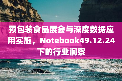 预包装食品展会与深度数据应用实施，Notebook49.12.24下的行业洞察